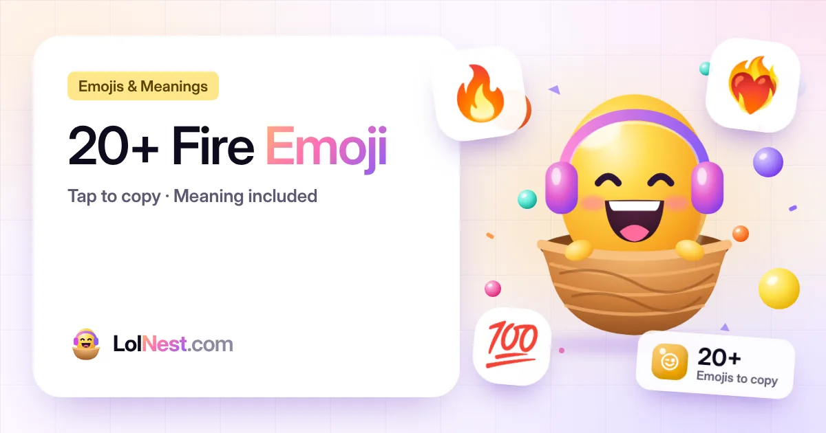 Fire Emoji 🔥 Meaning: Lit, Hot, Streaks and Combos