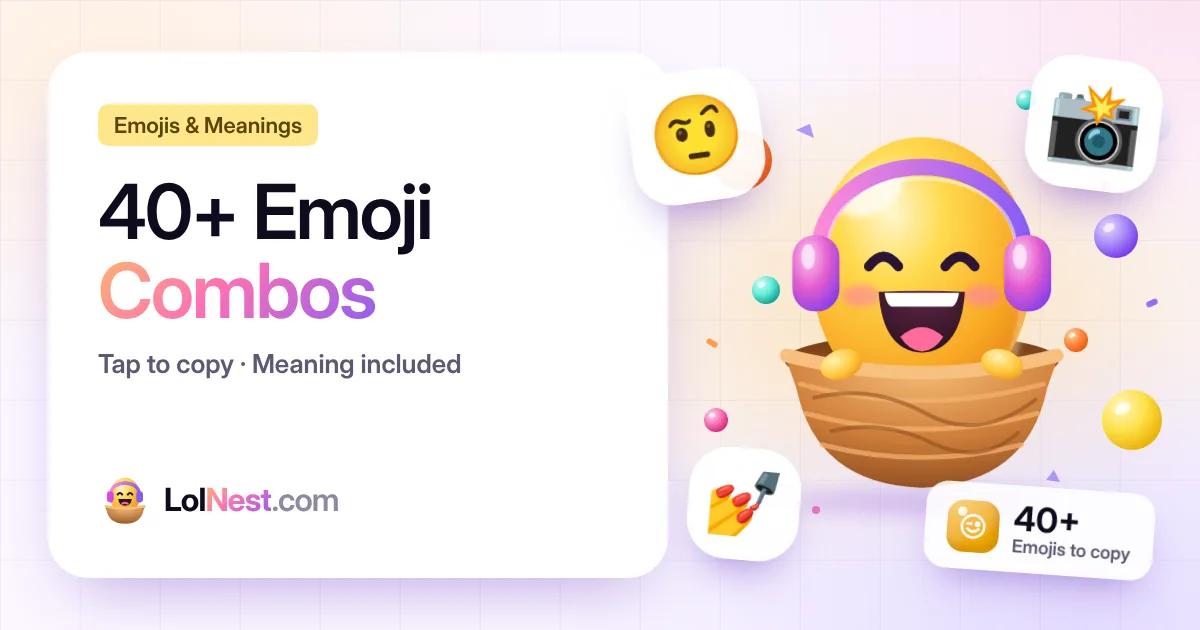 40+ Funny Emoji Combos and What They Mean (Copy & Paste)