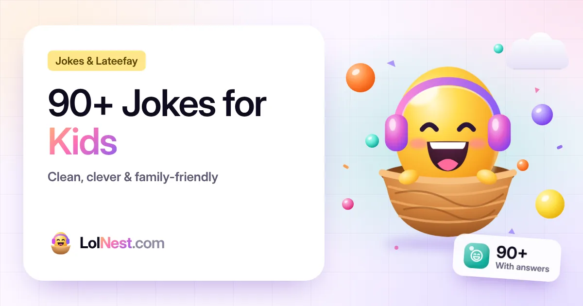 90+ Funny Jokes for Kids: Clean, Silly & Easy to Tell